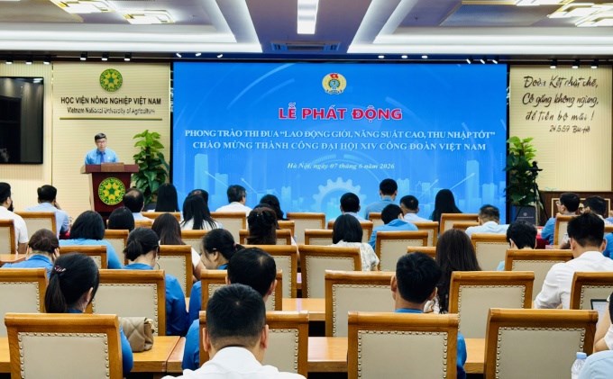 Công đoàn Nông nghiệp và Môi trường Việt Nam hưởng ứng phong trào thi đua “Lao động giỏi - Lao động sáng tạo - Thu nhập tốt”